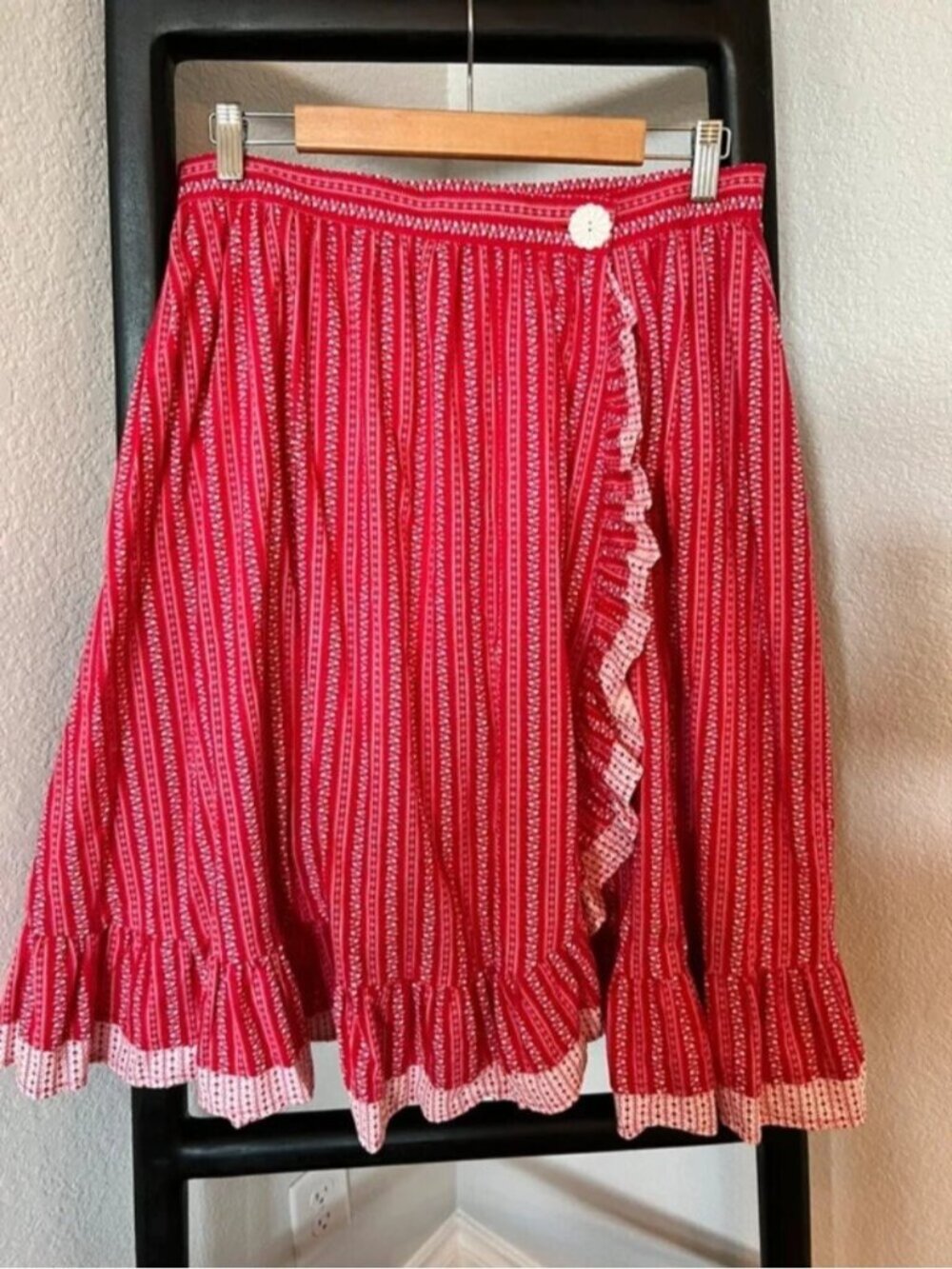 Homemade heart skirt